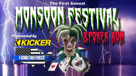 Monsoon Music Festival & Boating Poker Run Lake Havasu City Arizona. 2 Days of Live Music Concerts September 18th & 19th, 2020. Live Music and Entertainment for the Whole Family. Freestyle Motocross Shows, Monster Truck Rides, Boat Poker Runs, Boat Show, Vendors, Food & Beverages. Click the Poster Below for Up to Date Monsoon Music Festival Information